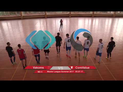 Vakoms 3 - 8 CoreValue (Master League Summer 2017, Group Stage Highlights)