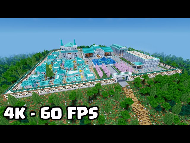 Prismarine & Quartz City - DOWNLOAD MAP Minecraft Map