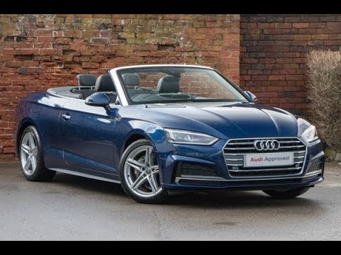 YC18TKY AUDI A5 TDI S LINE BLUE 2018
