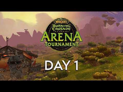 WoW Classic Arena Tournament | Day 1 Full VOD