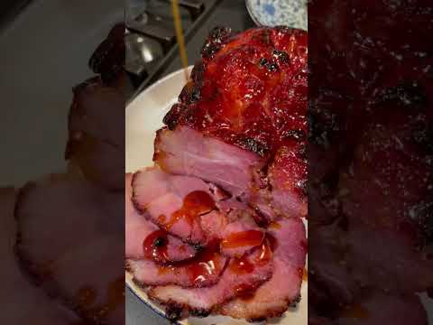 Filipino Style Pineapple Glazed Ham 🎄This is so good!!😋 #food #reels #recipe #shorts #viral