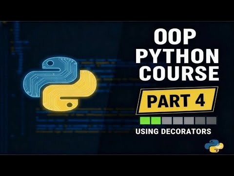 OOP Python Course (Part 4): The @property Decorator Explained (Getters, Setters & Encapsulation)