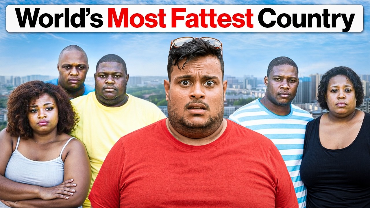 I Visited the World’s Fattest Country (150 KG Average)