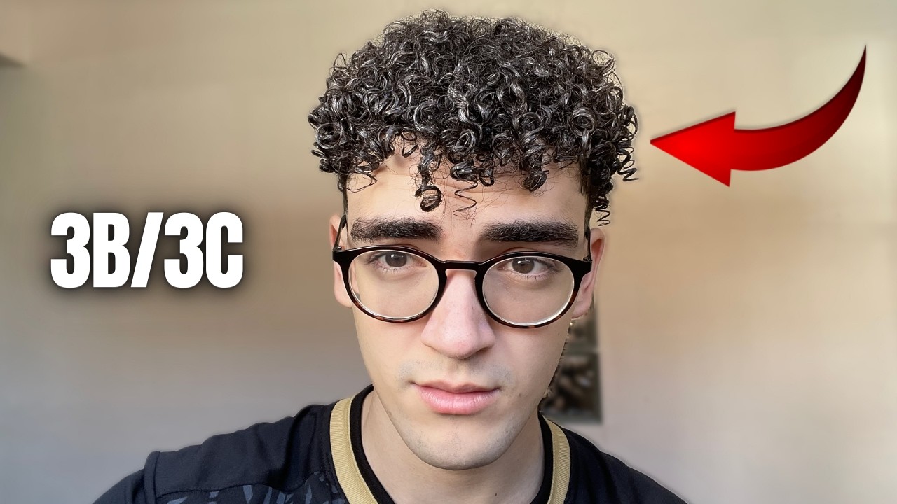 COMO CACHEAR O CABELO MASCULINO 3B/3C DA FORMA CORRETA!