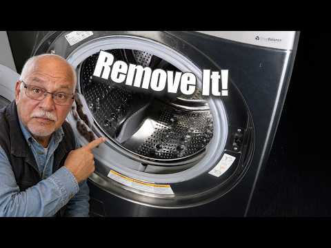 How to Remove Mold from a Washing Machine Door Seal (The Right Way)