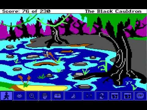 Let's Play The Black Cauldron: Point and Click Part 16 - Troubleshooting Marsh