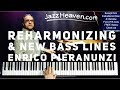 Enrico Pieranunzi Jazz Piano Lesson: Reharmonizing and New Bass Lines JazzHeaven.com Excerpt