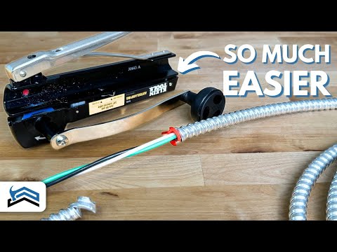 How To Cut And Strip MC Cables With MC Cutter Tool