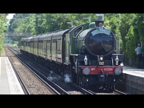 61306 Mayflower and 'The Royal Windsor Steam Express' - Unseen footage 2021