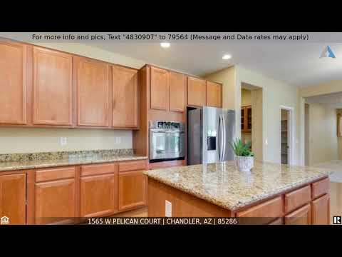 Priced at $544,900 - 1565 W PELICAN Court, Chandler, AZ 85286