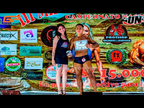 CLASSIC PHYSIQUE JUVENIL - NOVEL – III MISS Y MISTER HUACHO 2024