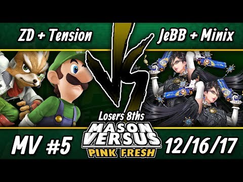 Dubs Loser's 8ths - ZD + Tension vs JeBB + Minix - Mason Versus Pink Fresh
