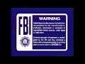 FBI Warning 2001