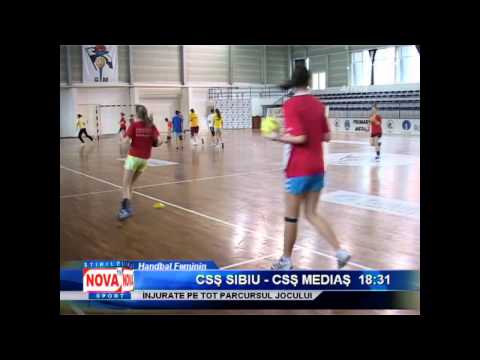 Înjurate tot meciul, handbalistele din Mediaş au câştigat derbyul judeţului - NovaTv