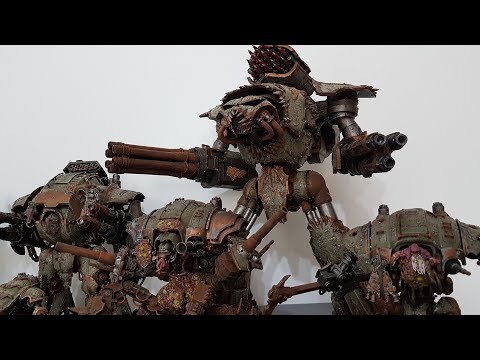 Titans! Chaos vs Imperium, 8th edition 40k battle report