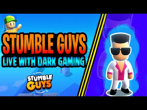 Fall guys on mobile live { stumble guys } | full masti an | playing with subscribers \ DARK GAMING