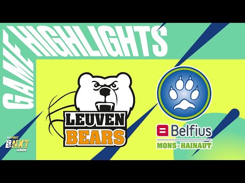 Stella Artois Leuven Bears vs. Belfius Mons-Hainaut #BNXTLeague
