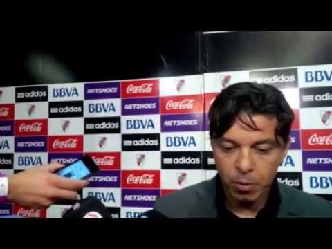 Gallardo post River Plate 0 - Estudiantes 1 METEGOL