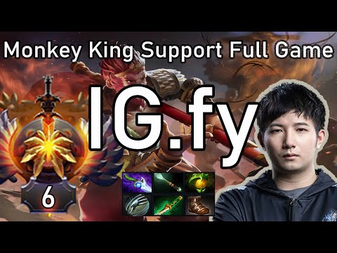 IG.fy - Monkey King POS 4 - Dota 2 Pro Support Full Games