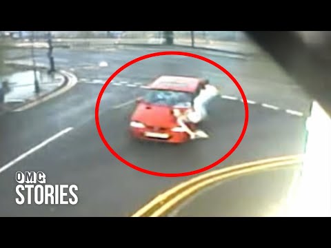 Police Stunned by Shocking Hit-and-Run Footage