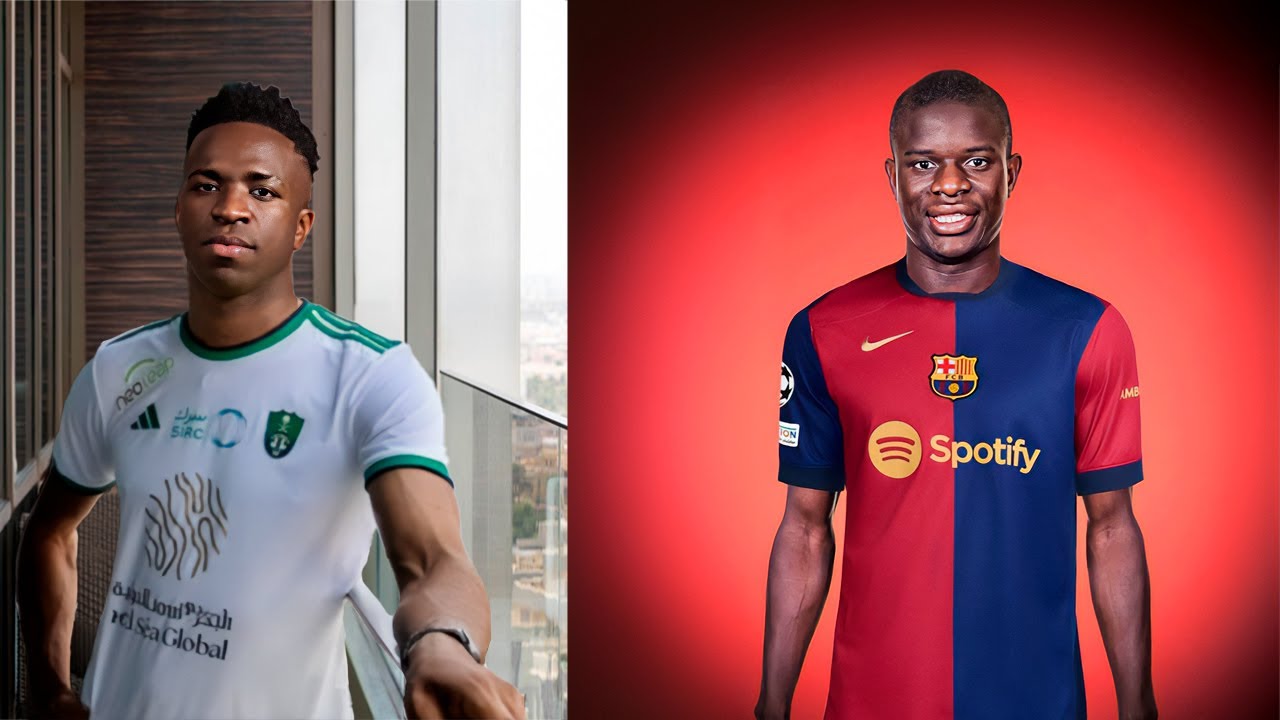 VINICIUS JUNIOR NO AL AHLI, KANTÉ NO BARCELONA E MUITO MAIS