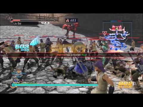 Dynasty Warriors 8 Empires Gameplay Xiahou Dun Chaos  Invasion  Chengdu