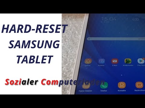 Samsung Tablet Galaxy Tab A6 SM-T585 auf Werkseinstellungen zurücksetzen (Hard-Reset)