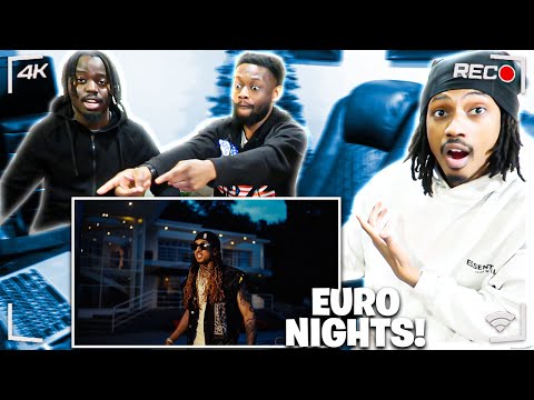 AMERICANS REACT TO D-BLOCK EUROPE (YOUNG ADZ) - EURO NIGHTS !