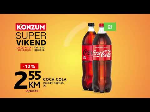 Super vikend u Konzumu! 19.10.- 22.10.2023.