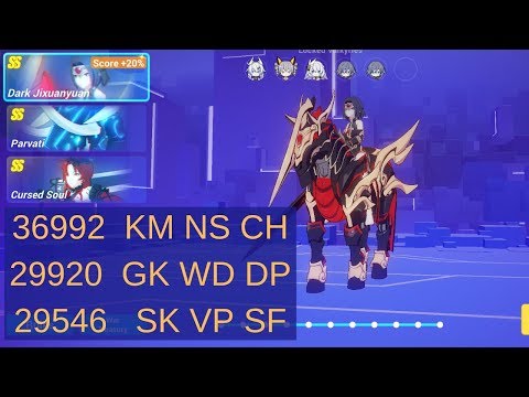 [HI3 SEA] Memorial W62 - DXY (36992), Parvati (29920), Cursed Himeko (29546)