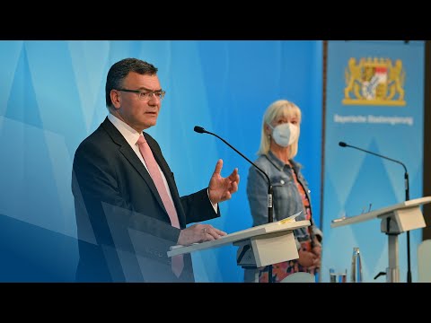 Video in Gebärdensprache: Pressekonferenz nach der Kabinettssitzung am 7. September 2021 - Bayern