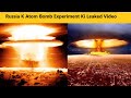 Russia Releases Secret Footage Of 1961 Tsar Bomba Hydrogen Nuclear blast  | Zarnab Tv |