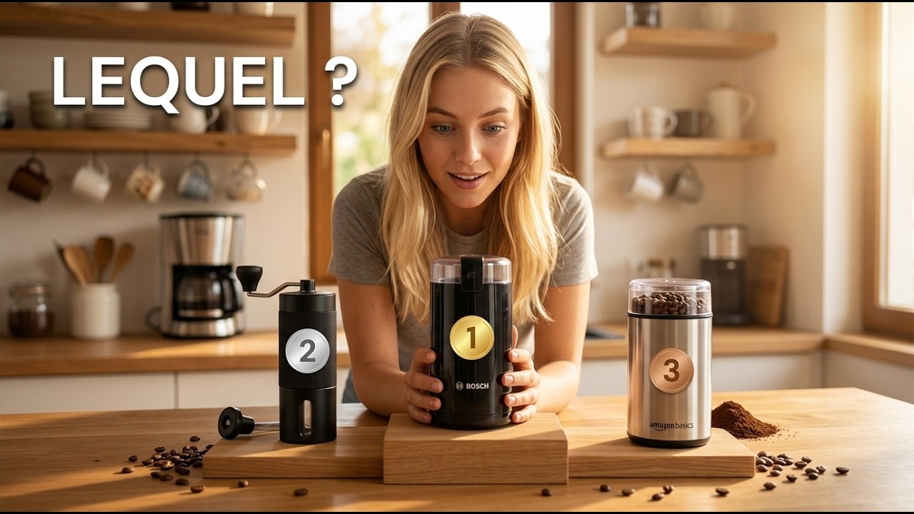 Top 3 moulins à café 2026 : mon comparatif complet