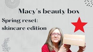 What's Inside My Macy's Beauty Box Skincare Edition for April
