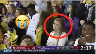 Alabama vs. LSU Best Fan Reactions Compilation // Alabama vs. LSU Highlights 29-0