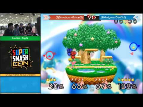 SSC 2016 Smash 64 Doubles - Bonobono & Prince Vs. Mariguas & Dext3r - SSB64 Winners Quarters