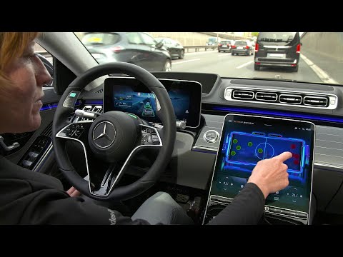 Mercedes-Benz S-CLASS 2022 | Intelligent DRIVE PILOT Demonstration