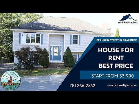 🏡 Franklin Street, Braintree Rental Home Tour | Affordable Luxury Living in Massachusetts| Book Now!