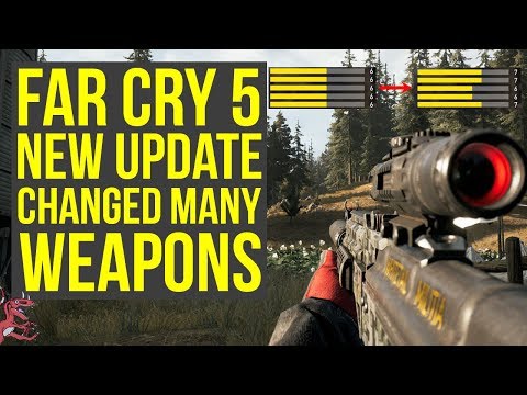 New Far Cry 5 Update CHANGED MANY WEAPONS - Nerf for M249 & More! (Far Cry 5 Best Weapons) Video