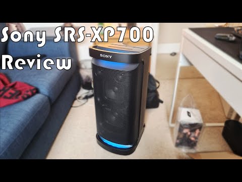 Nešiojama belaidė kolonėlė Sony SRSXP700B video