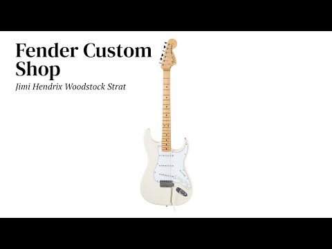 Fender Custom Shop Hendrix Woodstock Strat - 4 of 4 Made