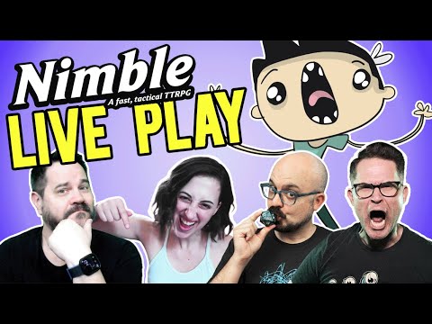 Nimble 5e Live Play with Designer Evan Diaz