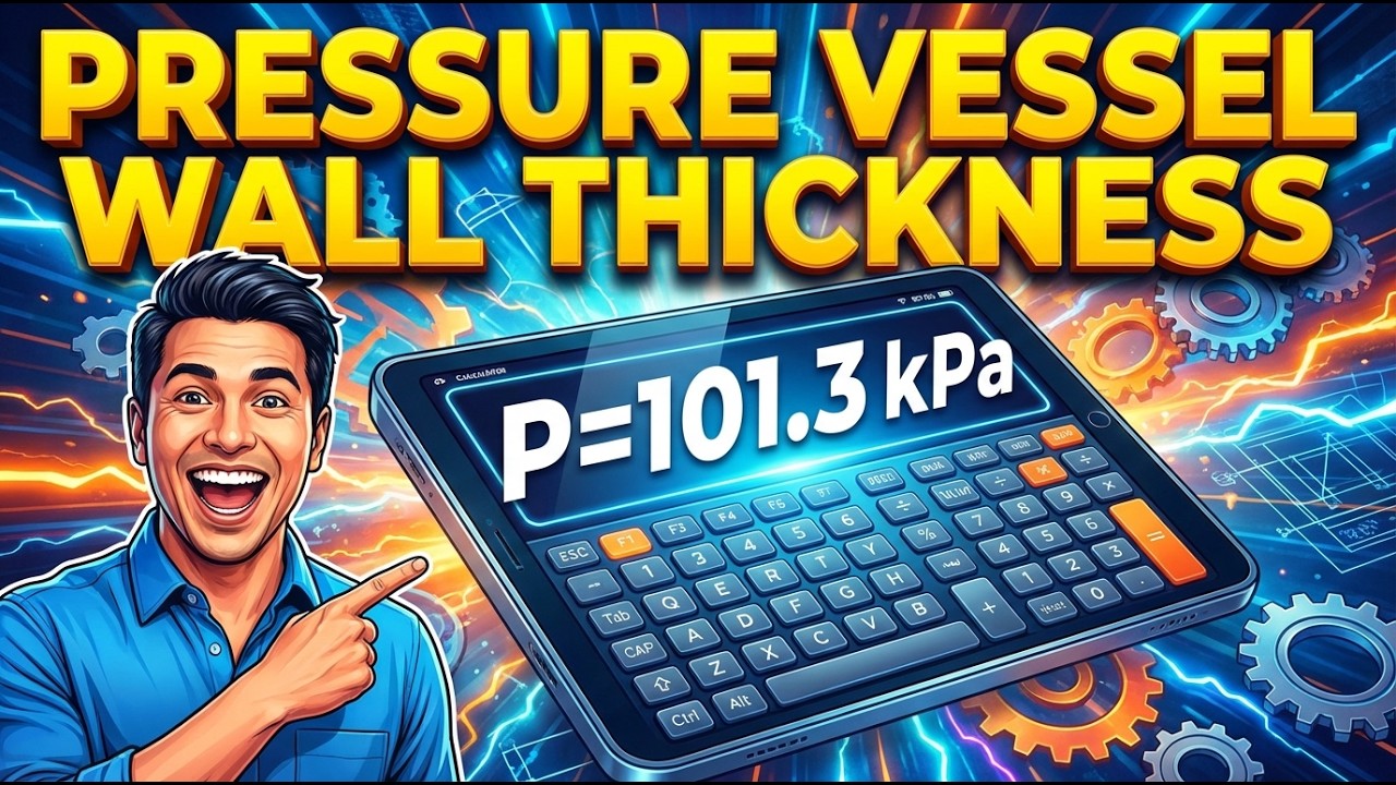 Pressure Vessel Wall Thickness Calculator