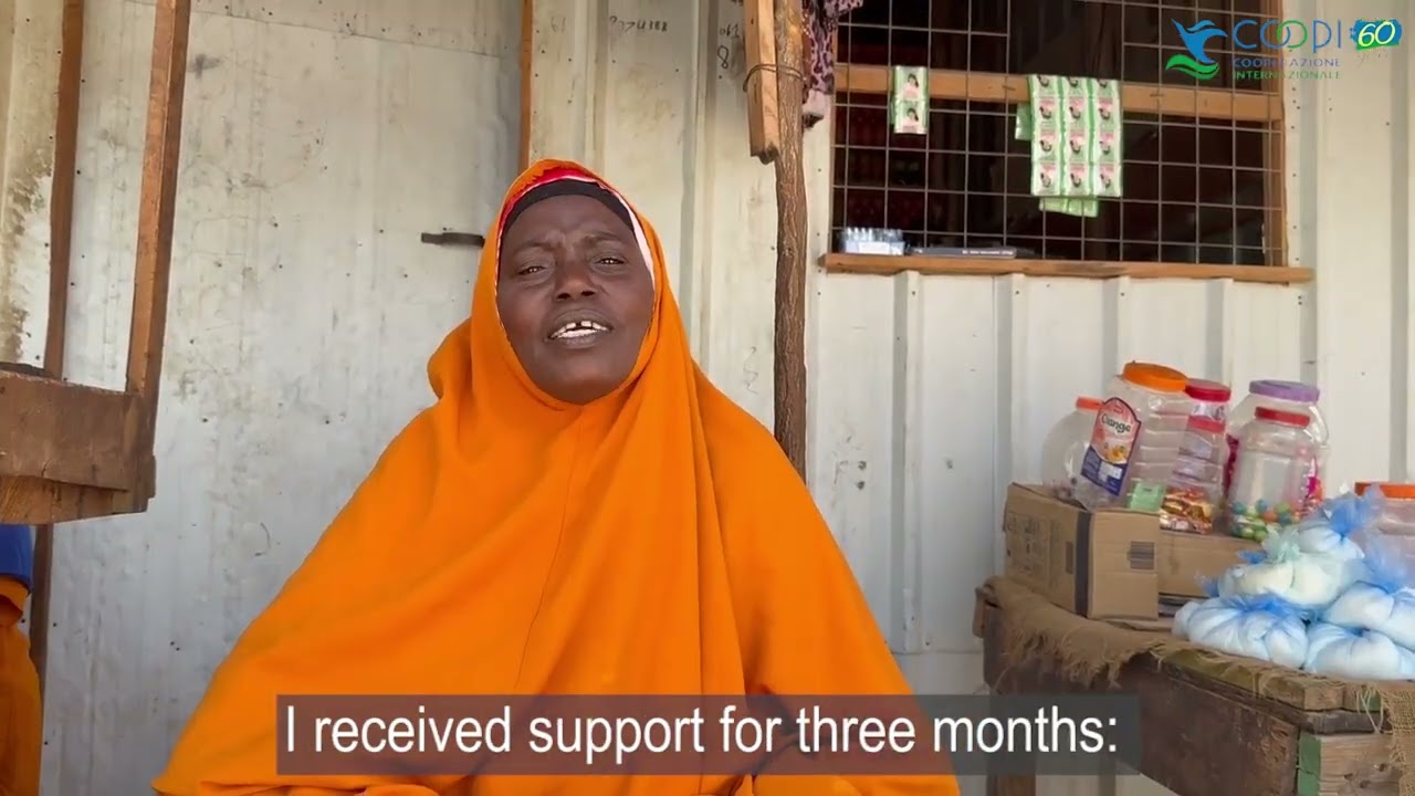 Somalia. "I was a displaced person who fled her home..."