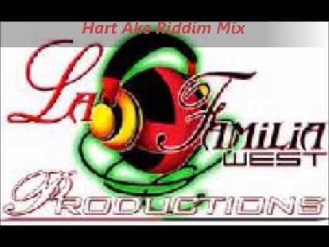 Hart Ake Riddim Mix Jun 2013 La Familia West Productions One Riddim Megamix Roots Reggae