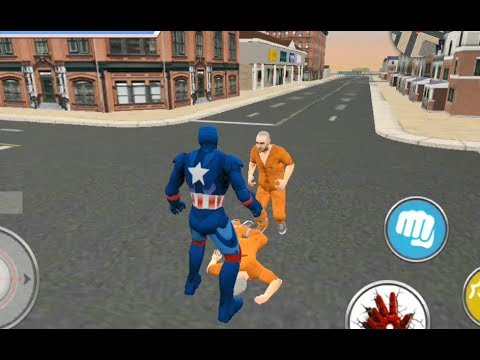 Ultimate KungFu Superhero Iron Fighting Vs Flying Robot Rescue Mission City Rescue Adventure