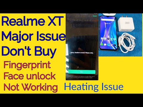 Realme XT Major issue, Don't Buy, Fingerprint and Face unlock not working, Heating issue with proof