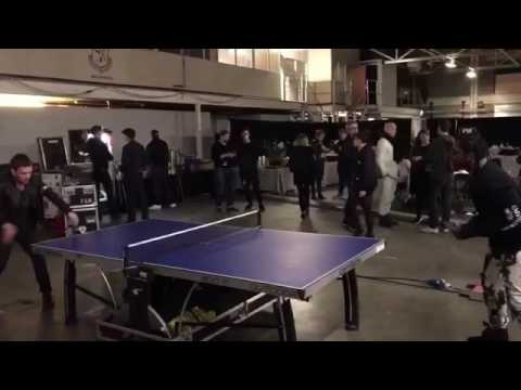 Ping pong backstage: Damon Albarn vs Pusha T
