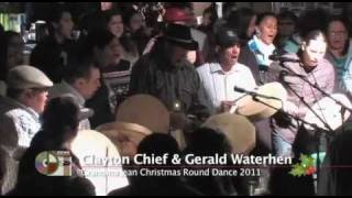 Grandma Jean Christmas Round Dance - Clayton Chief & Gerald Waterhen.mov