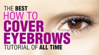 Drag Queen Tutorial : How to cover eyebrows